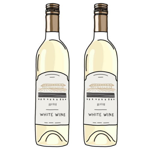 Antique White Discovery Option ~ Two Premium Bottle of Wine Subscription